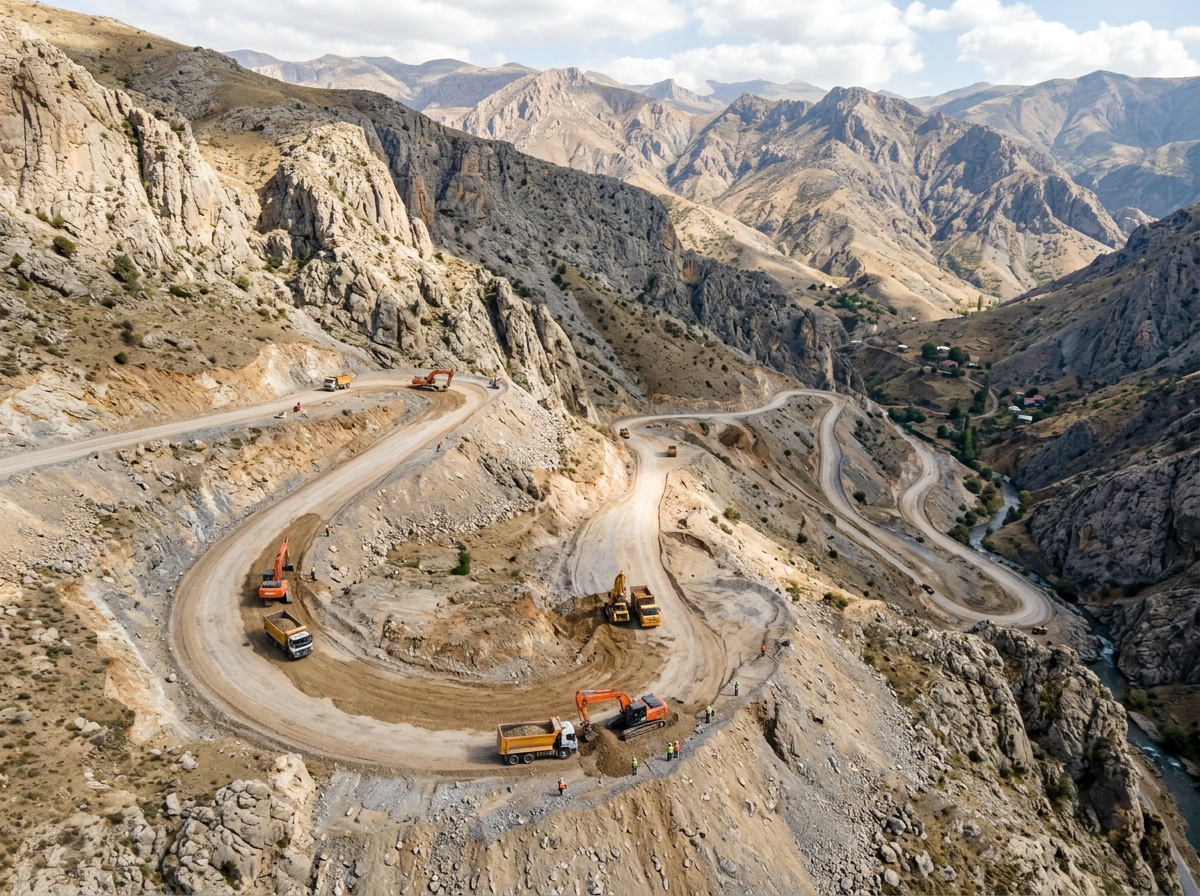 Erzincan Otlukbeli Bayburt Bağlantı Yolu